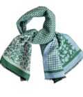 LEOPARD DARK GREEN UNISEX MUFFLER