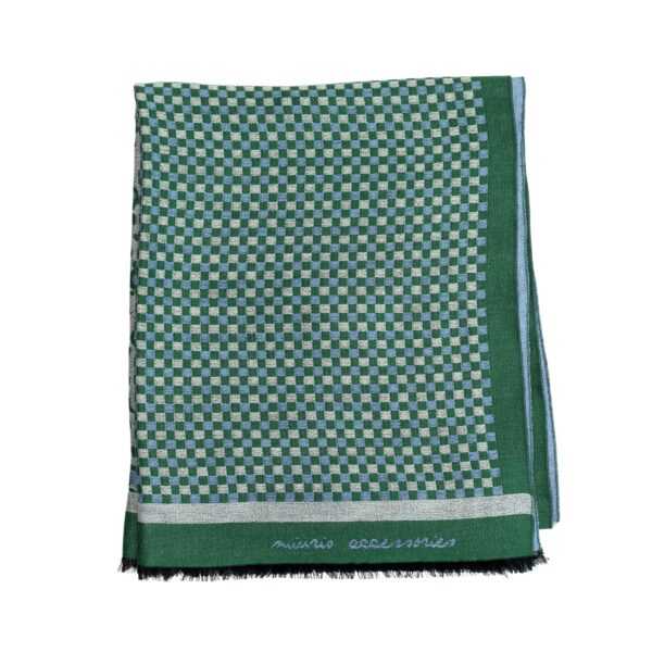 LEOPARD DARK GREEN UNISEX MUFFLER - Image 3