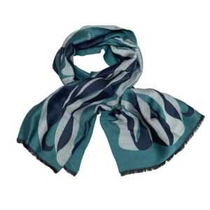 ARRAK "MERMAID" (1966) IN TEAL-DARK BLUE MUFFLER