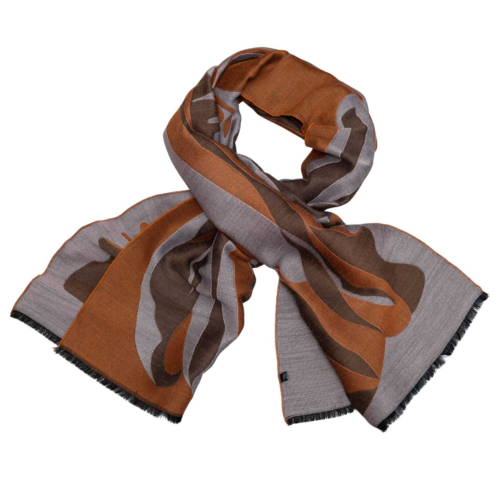 ARRAK "MERMAID" (1966) IN ORANGE-BROWN MUFFLER